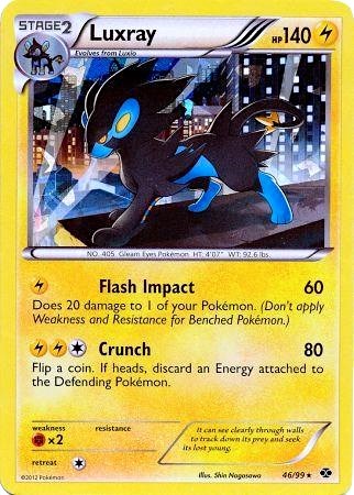 Luxray - 46/99 (Cracked Ice )