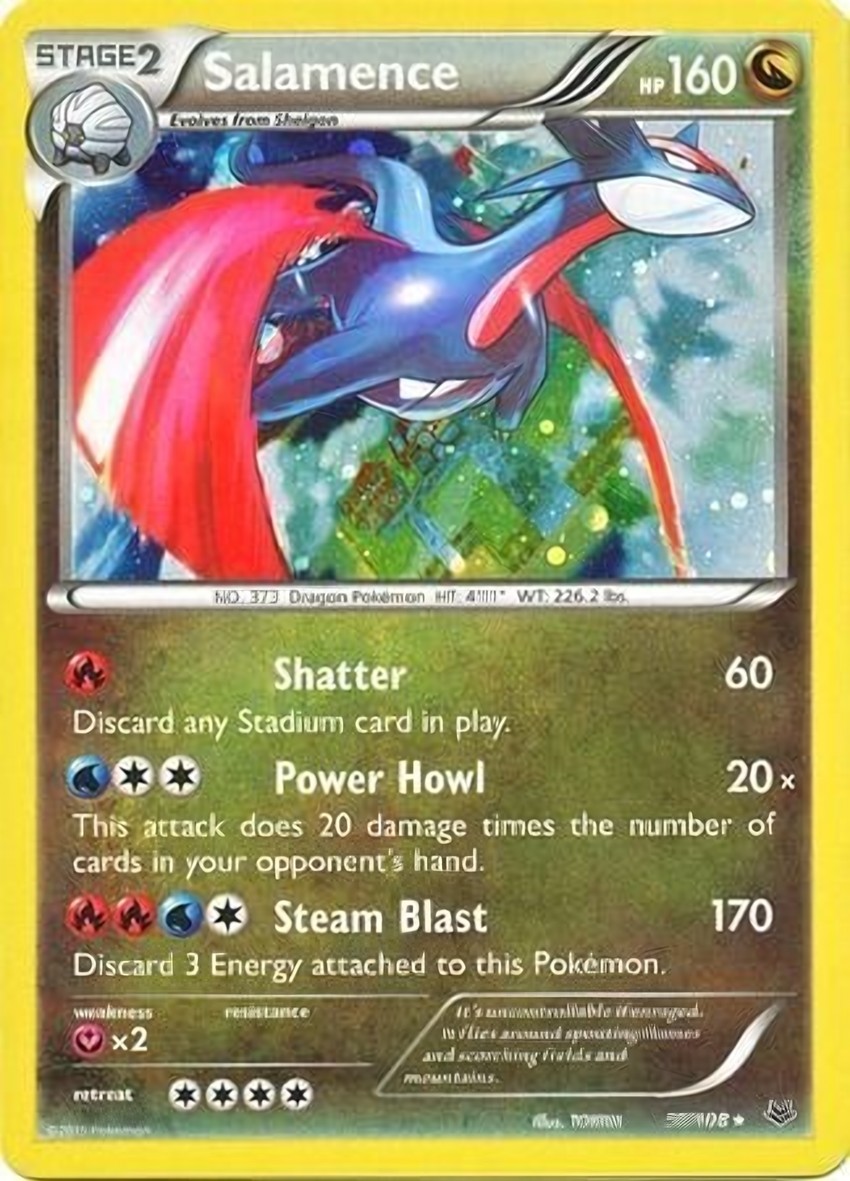 Salamence - 57/108 (Cosmos )