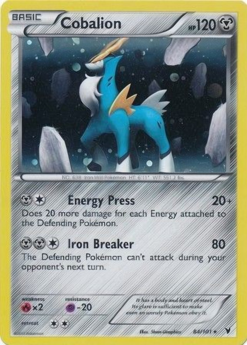 Cobalion - 84/101 (Cosmos )