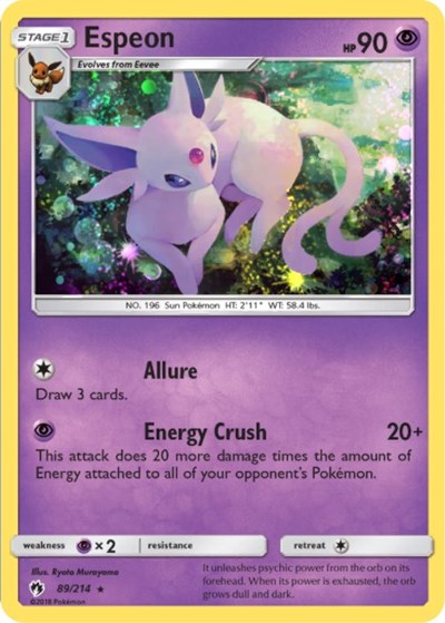 Espeon - 89/214 (Cosmos )