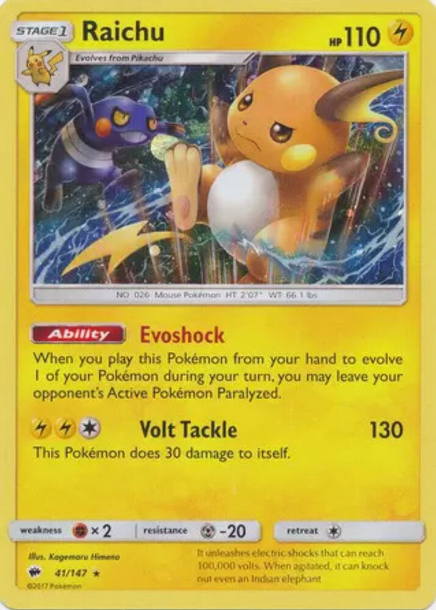 Raichu - 41/147 (Cosmos )