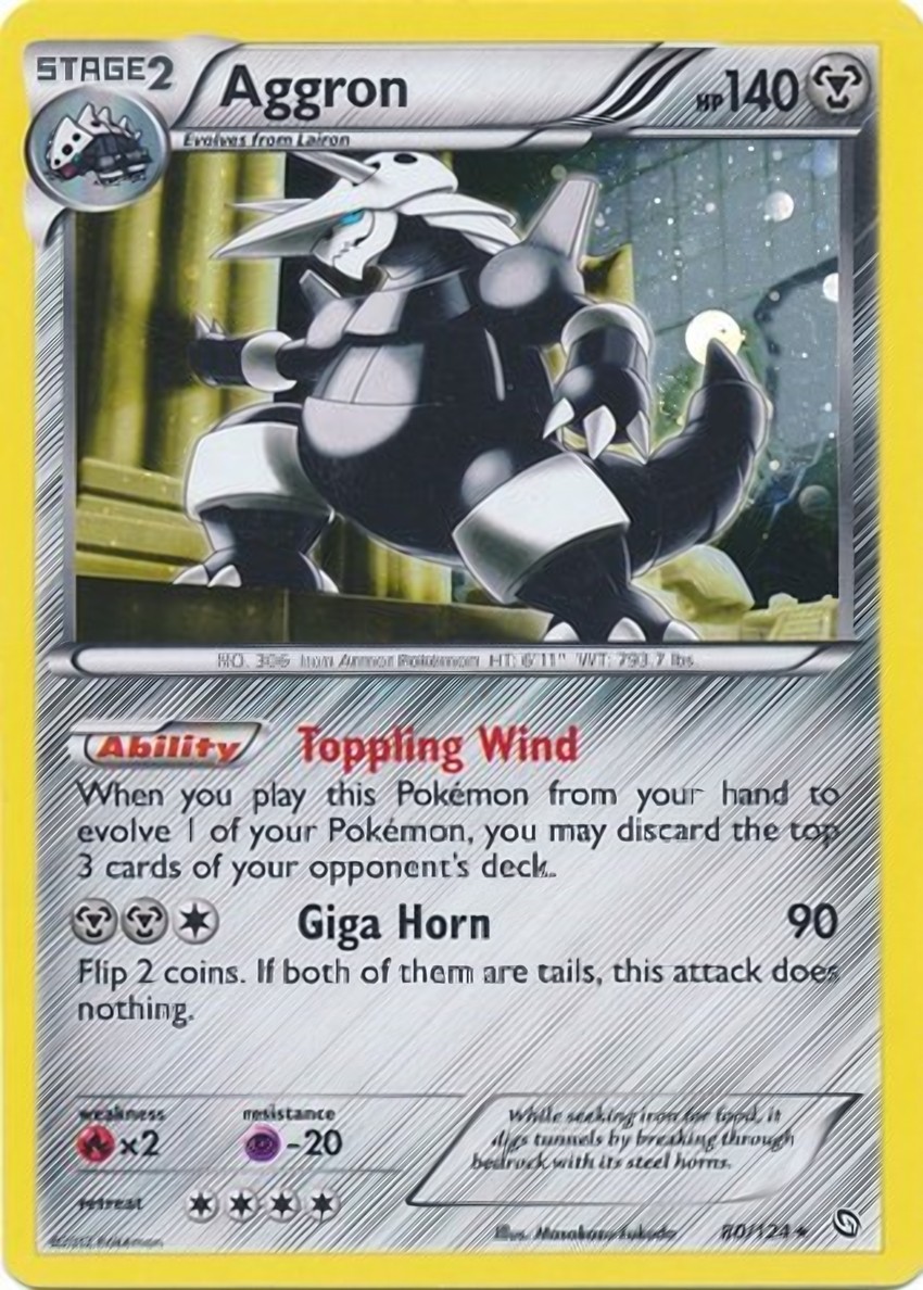 Aggron - 80/124 (Cosmos )