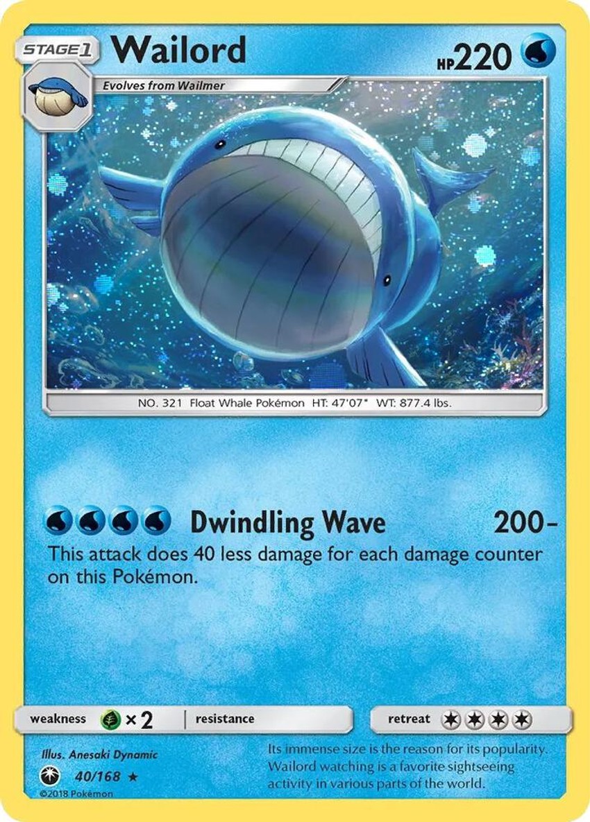 Wailord - 40/168 (Cosmos )