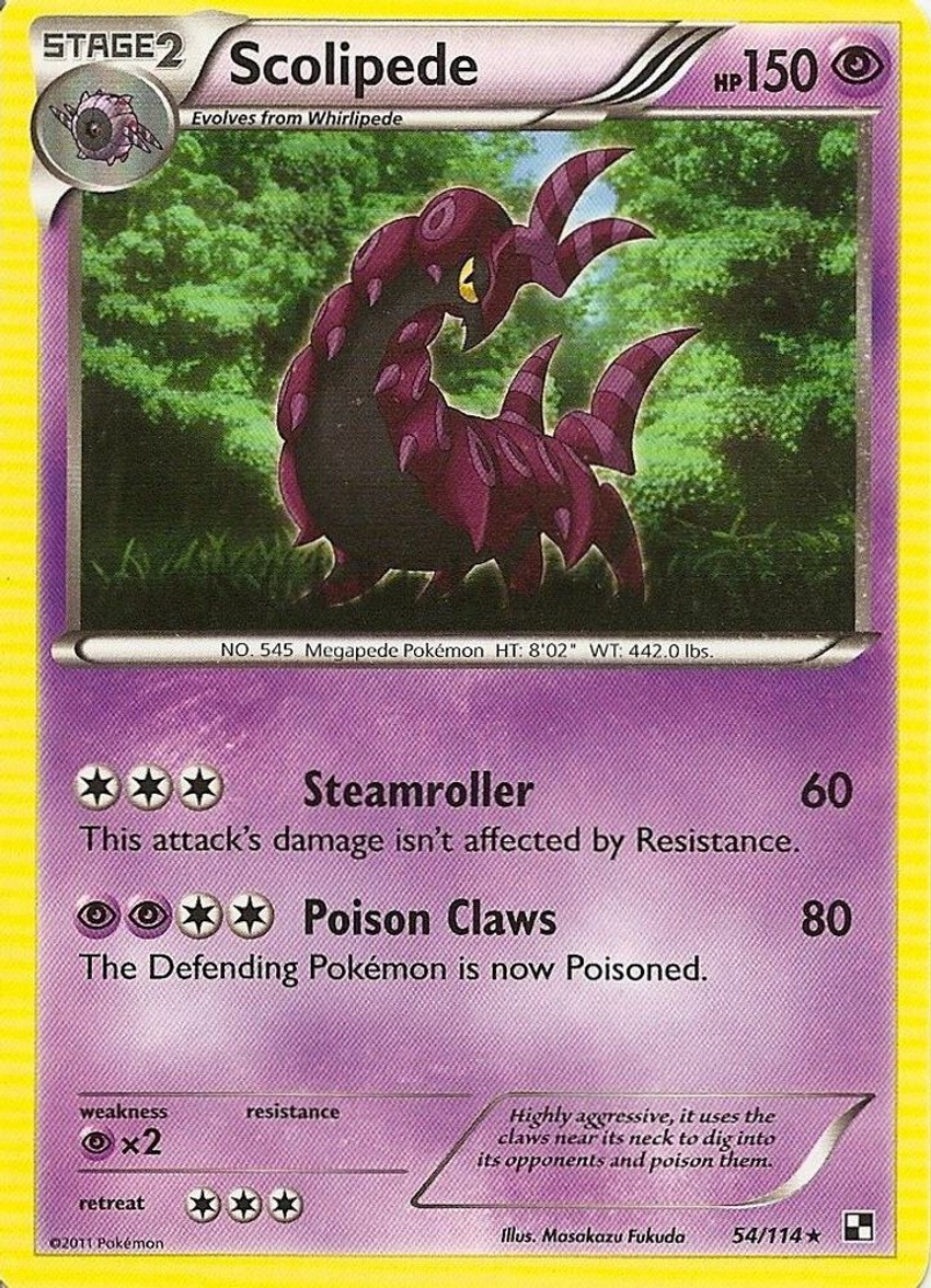 Scolipede - 54/114 (Cracked Ice )