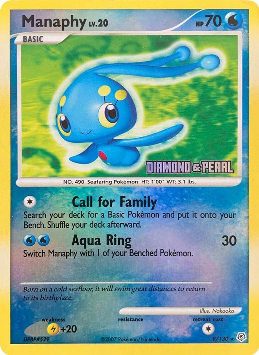 Manaphy - 9/130 [Diamond & Pearl]