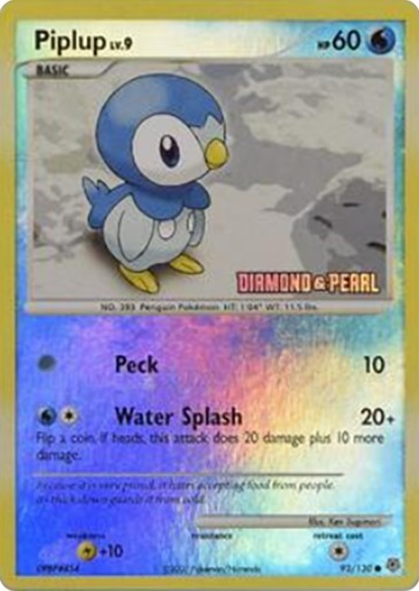 Piplup - 93/130 [Diamond and Pearl]