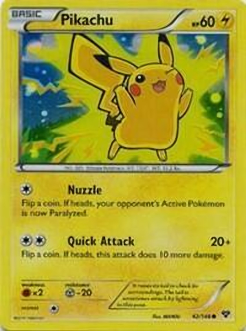 Pikachu - 42/146 (2014 Movie Promo)