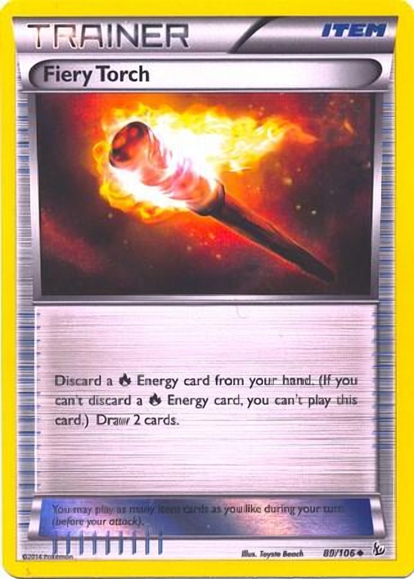 Fiery Torch - 89/106 (Sheen )