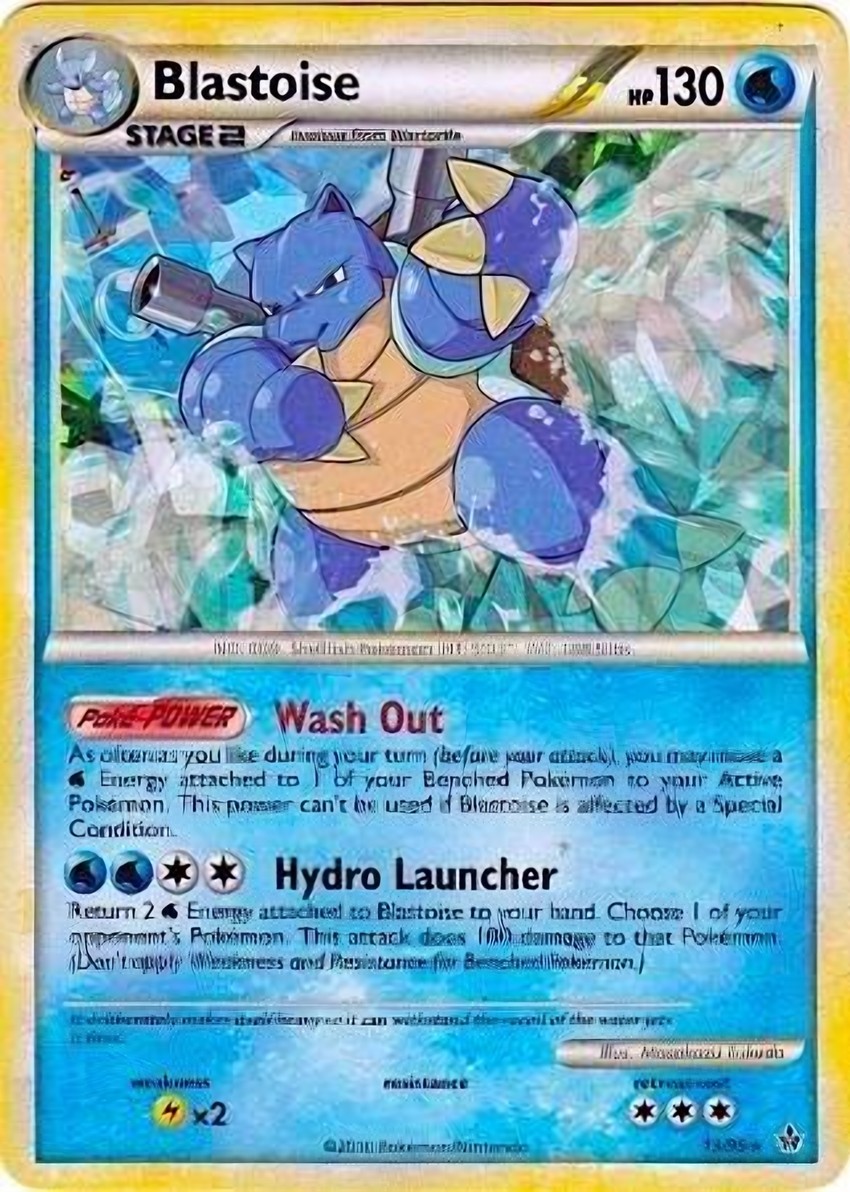 Blastoise - 13/95 (Cracked Ice )