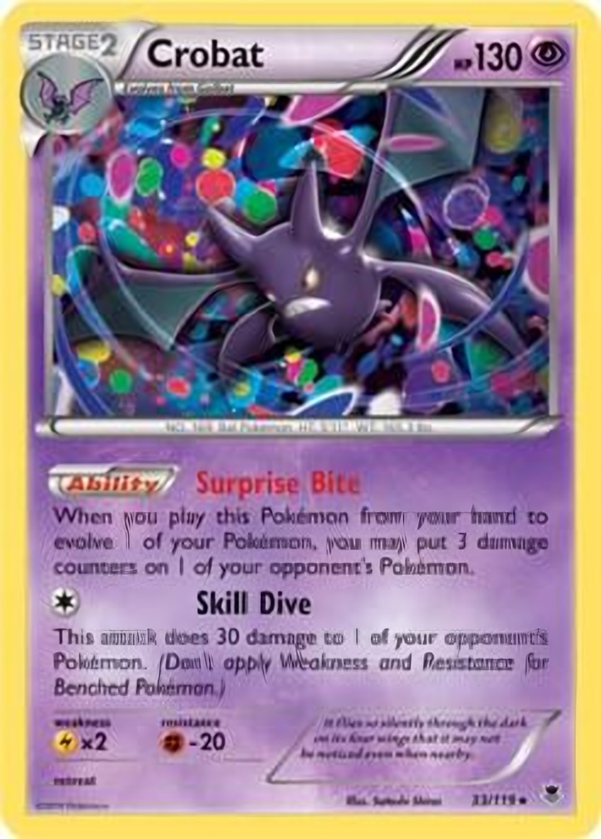 Crobat - 33/119 (Cosmos )