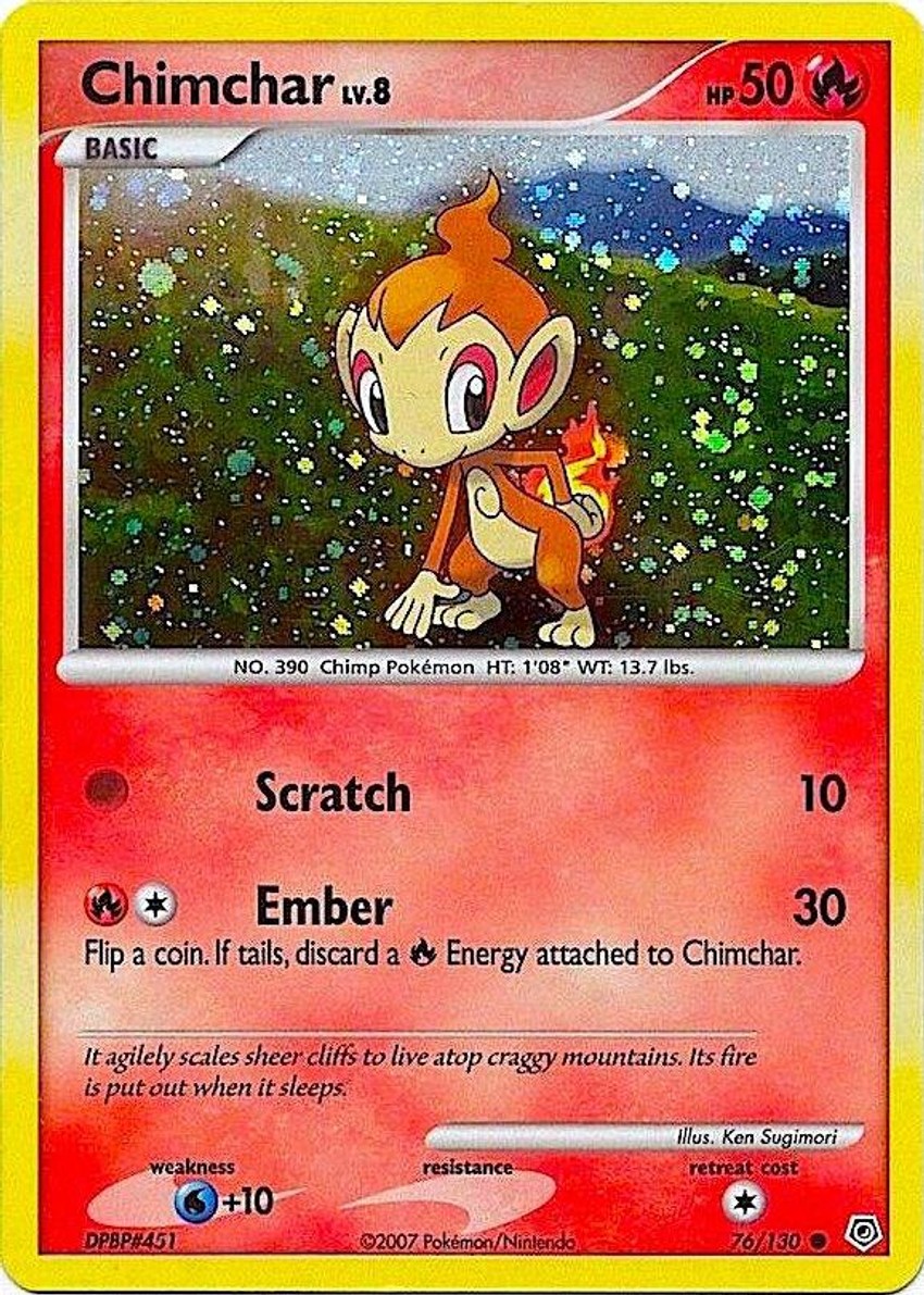 Chimchar - 76/130 (Cosmos )