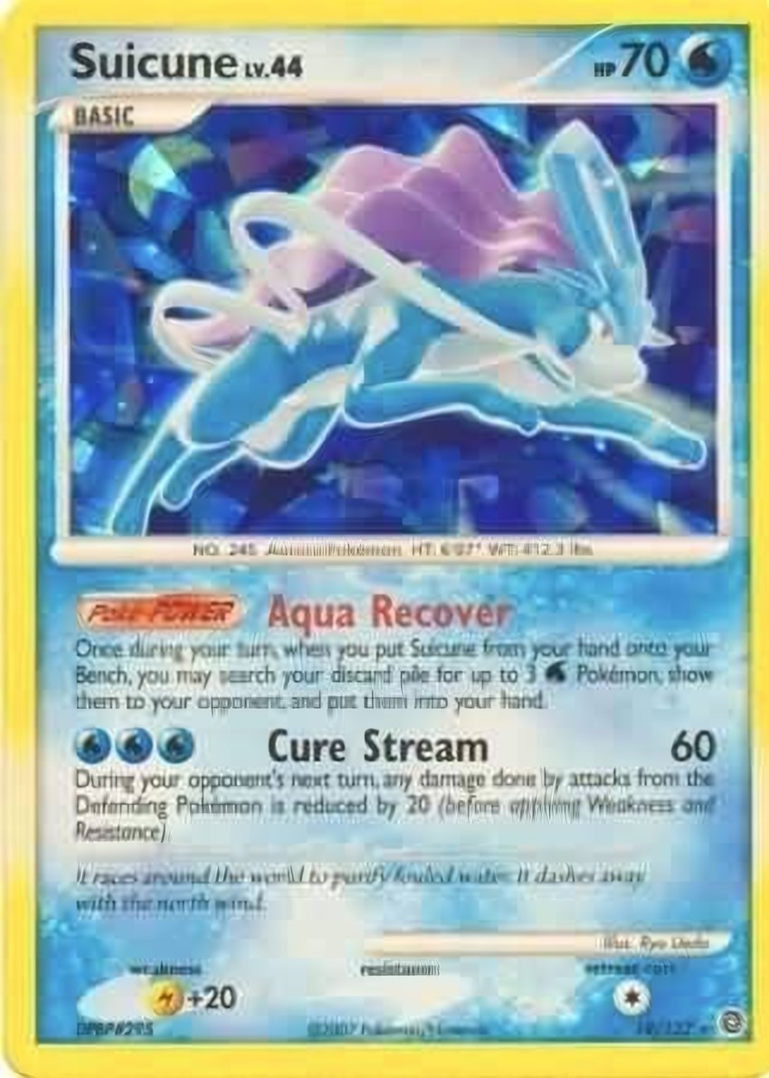 Suicune - 19/132 (Cracked Ice )