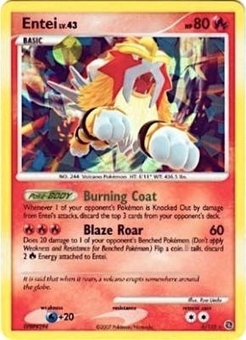Entei - 4/132 (Cracked Ice )