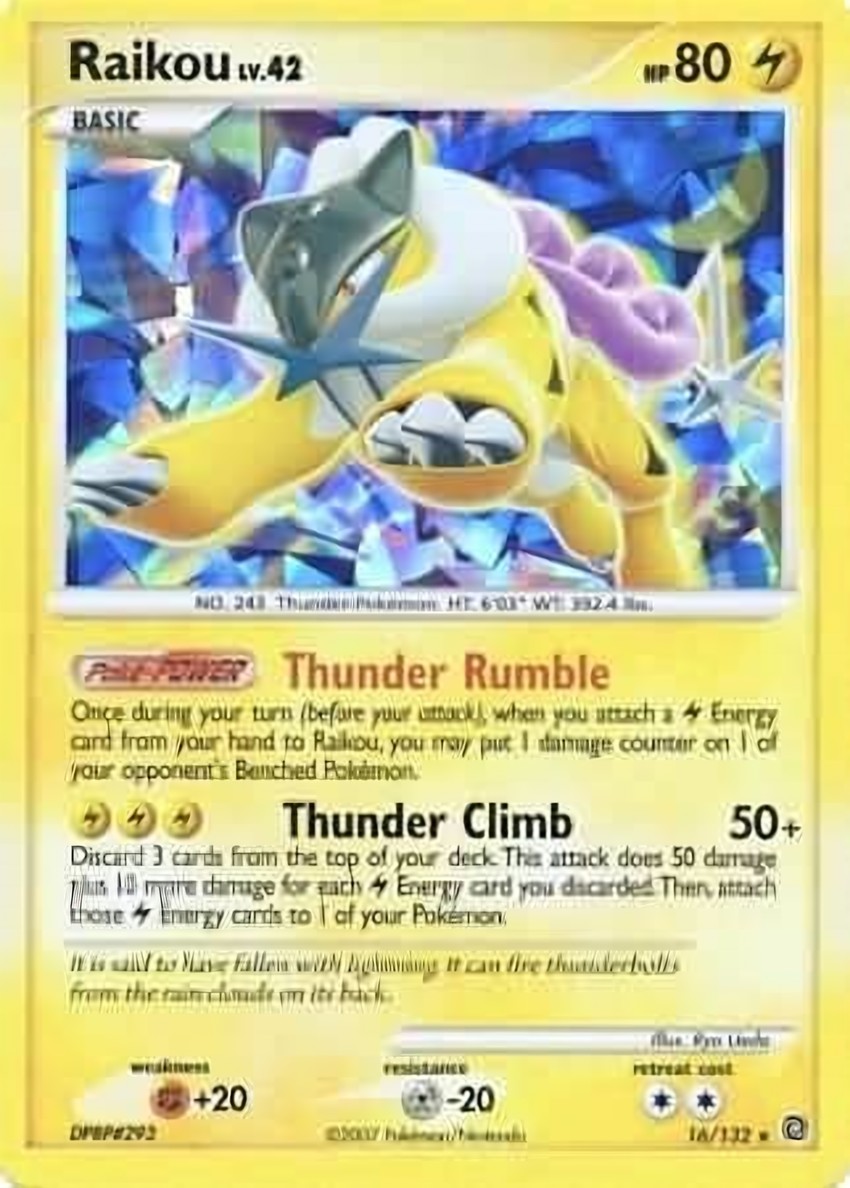 Raikou - 16/132 (Cracked Ice )