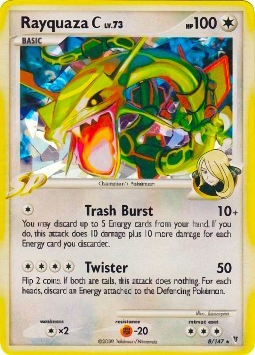 Rayquaza C - 8/147 (Cracked Ice)