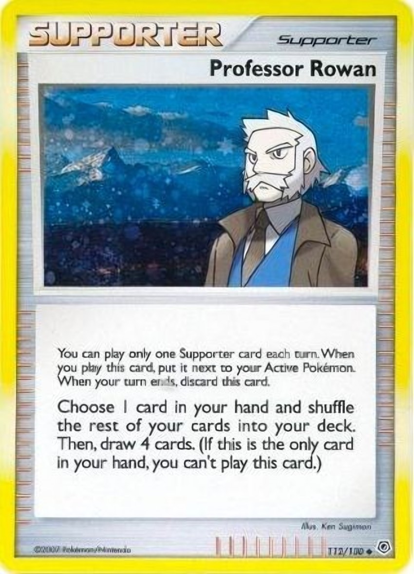 Professor Rowan - 112/130 (Cosmos )