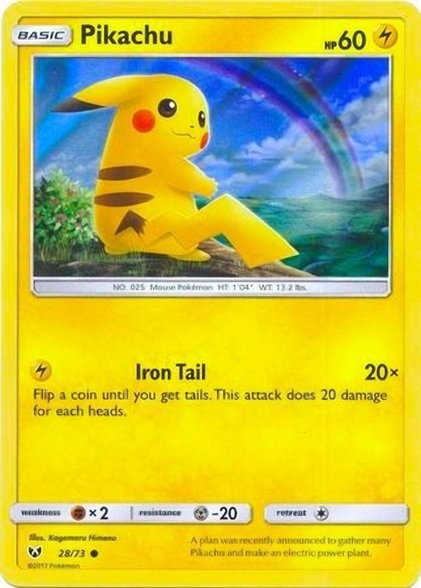 Pikachu - 28/73 (Water Web )