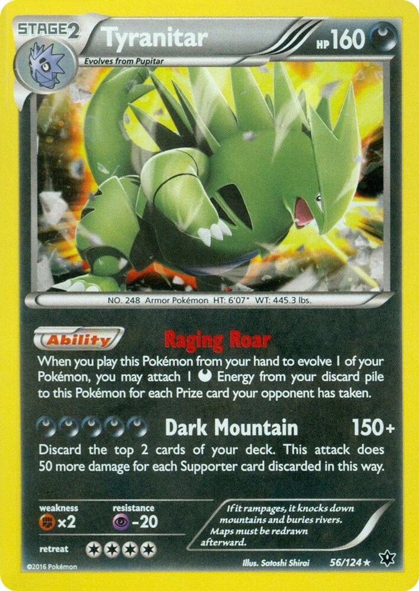 Tyranitar - 56/124 (Cosmos )