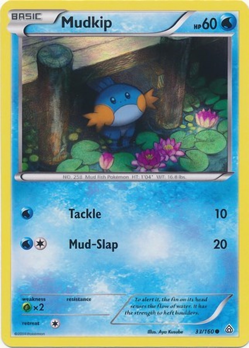 Mudkip - 33/160 (Sheen )