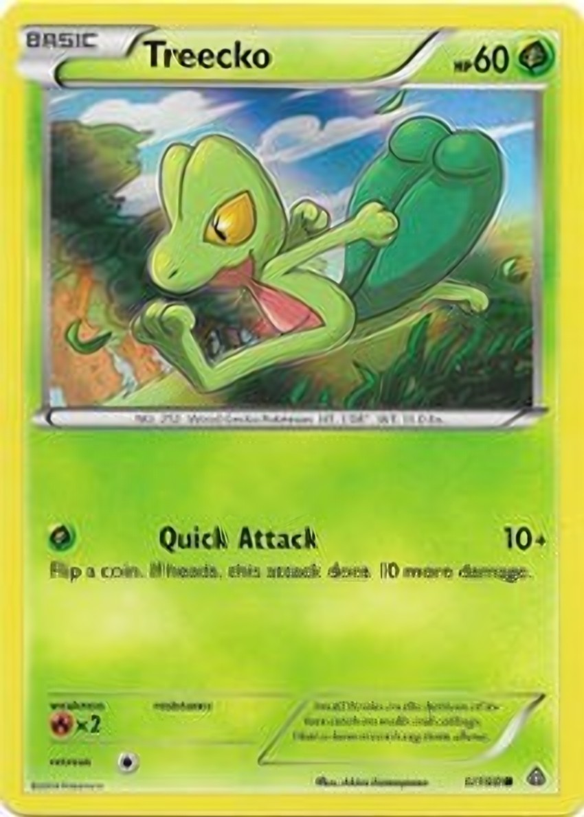 Treecko - 6/160 (Sheen )