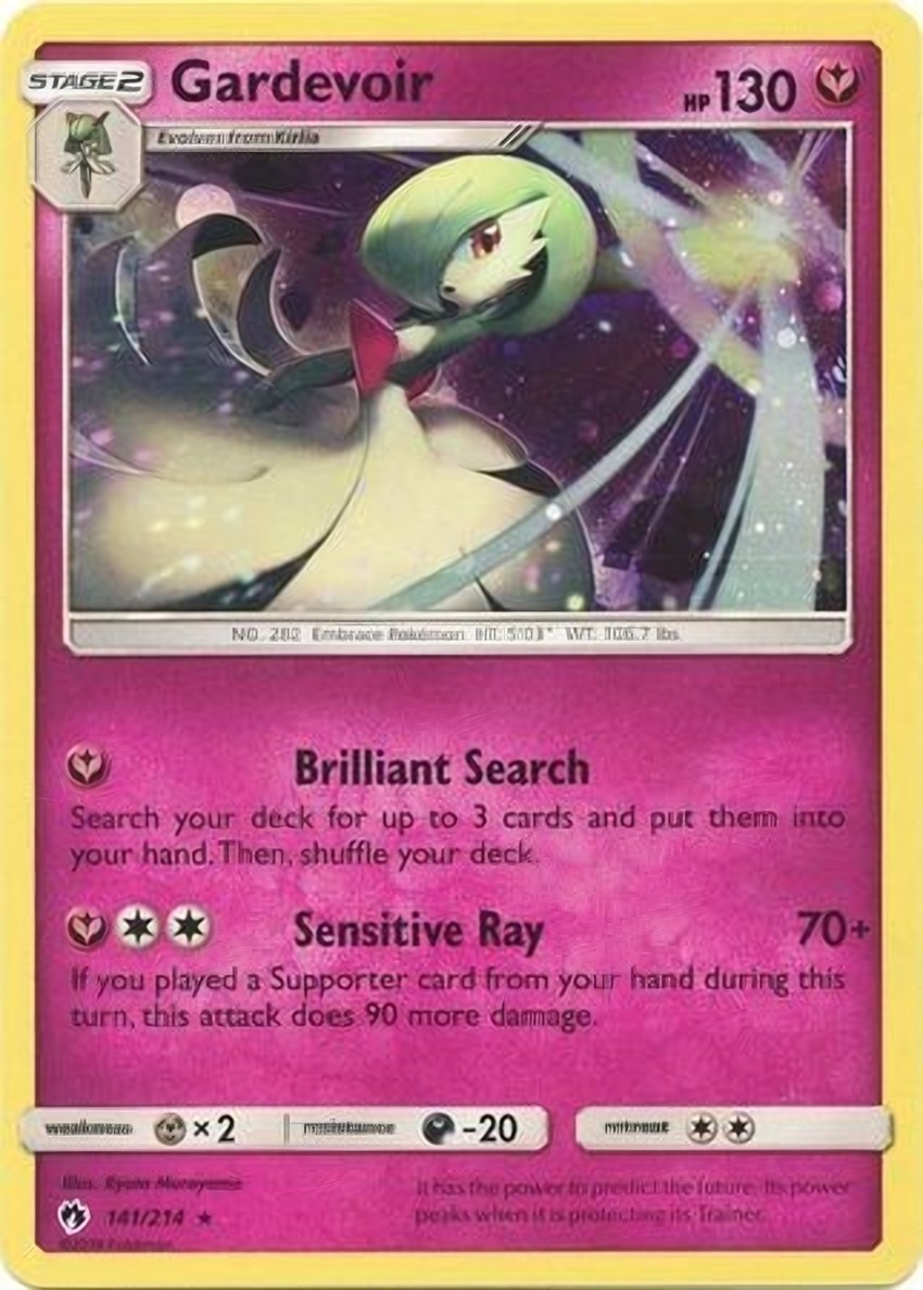 Gardevoir - 141/214 (Cosmos )