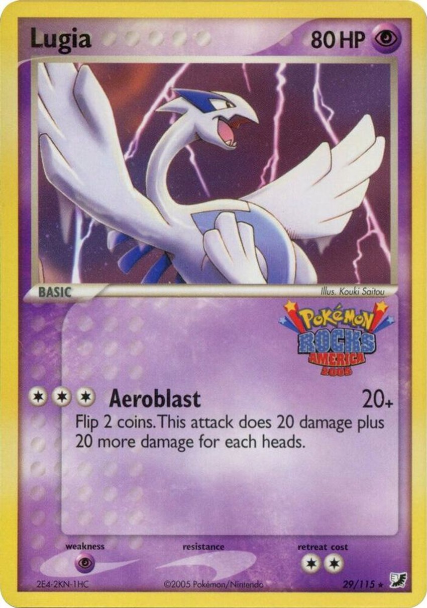 Lugia - 29/115 (Pokemon Rocks America)