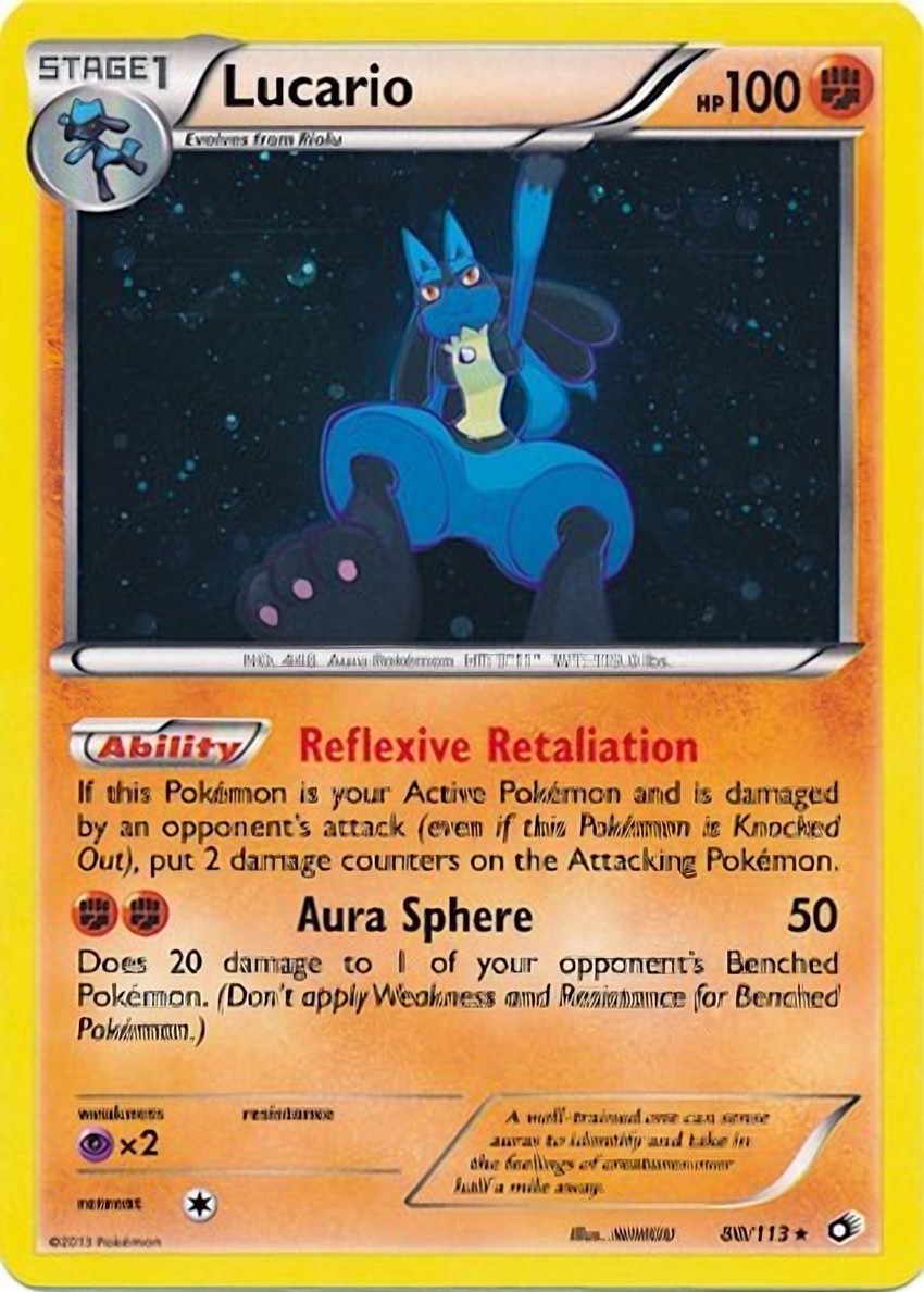 Lucario - 80/113 (Cosmos )
