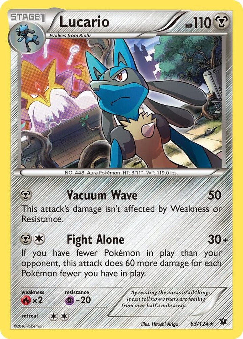 Lucario - 63/124 (Cosmos )