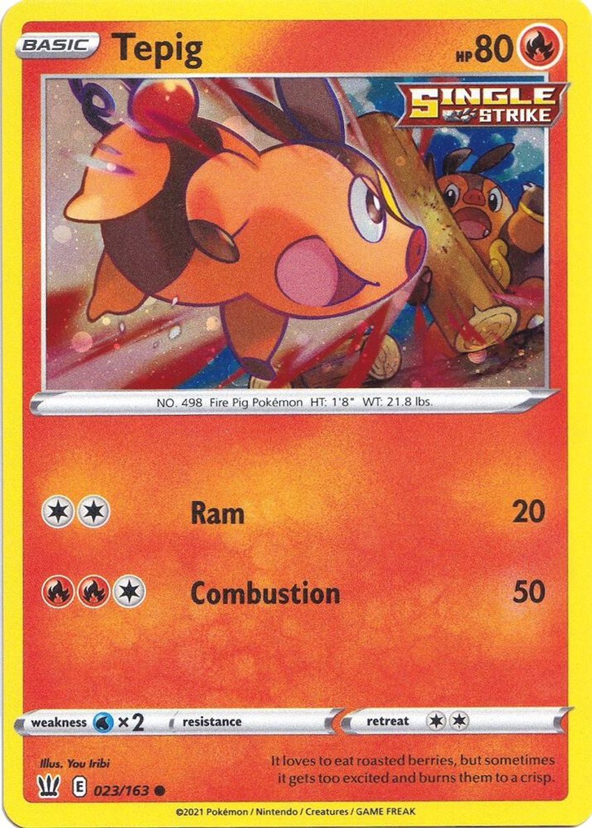 Tepig - 023/163 (Cosmos )