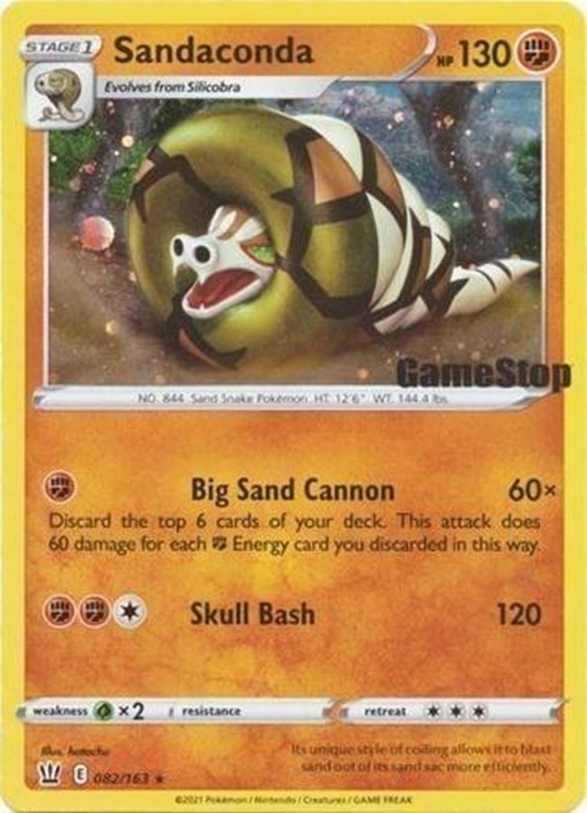 Sandaconda - 082/163 (Gamestop Exclusive)