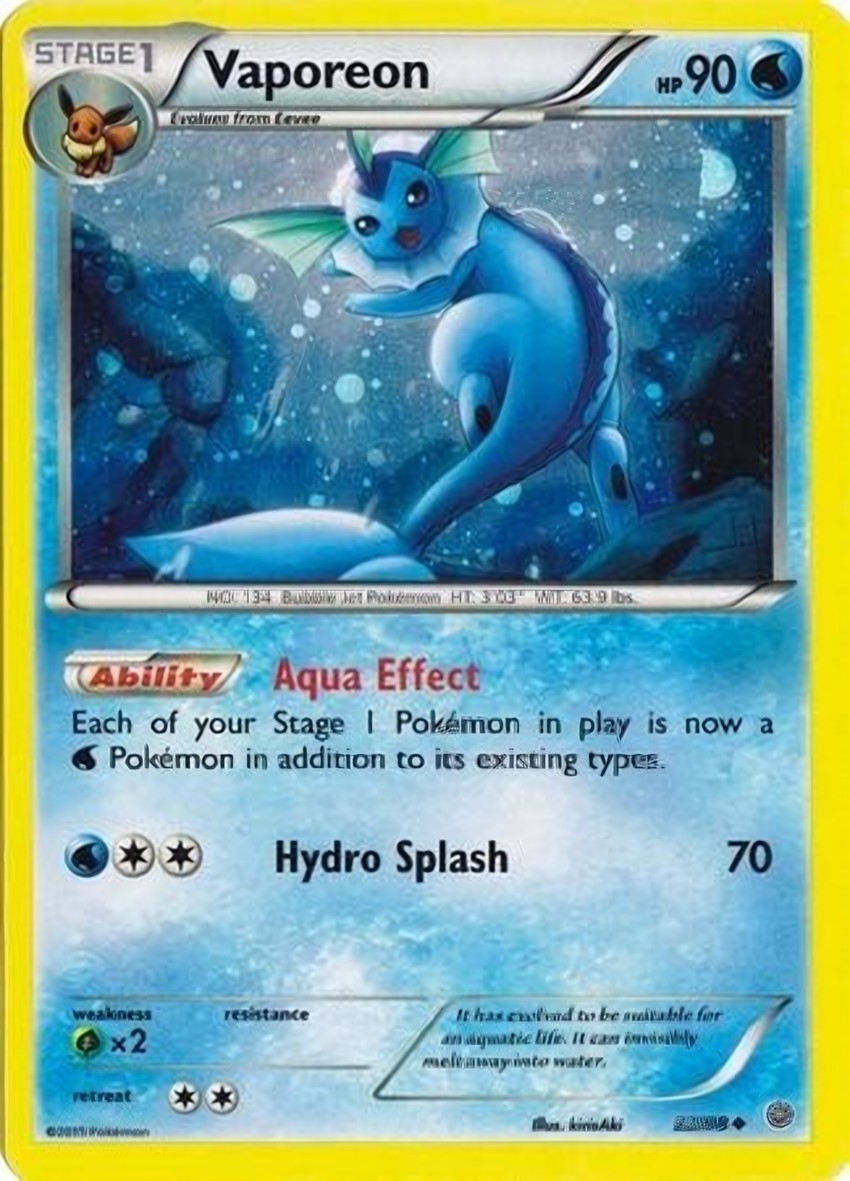 Vaporeon - 22/98 (Cosmos )