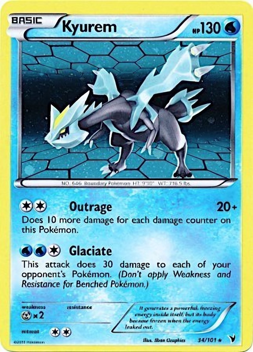 Kyurem - 34/101 (Cosmos )