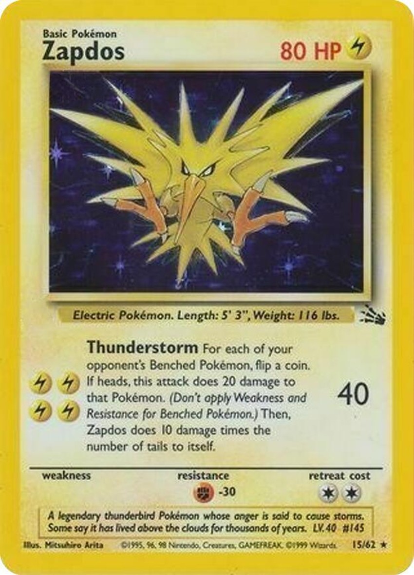 Zapdos - 15/62 (Cosmos )