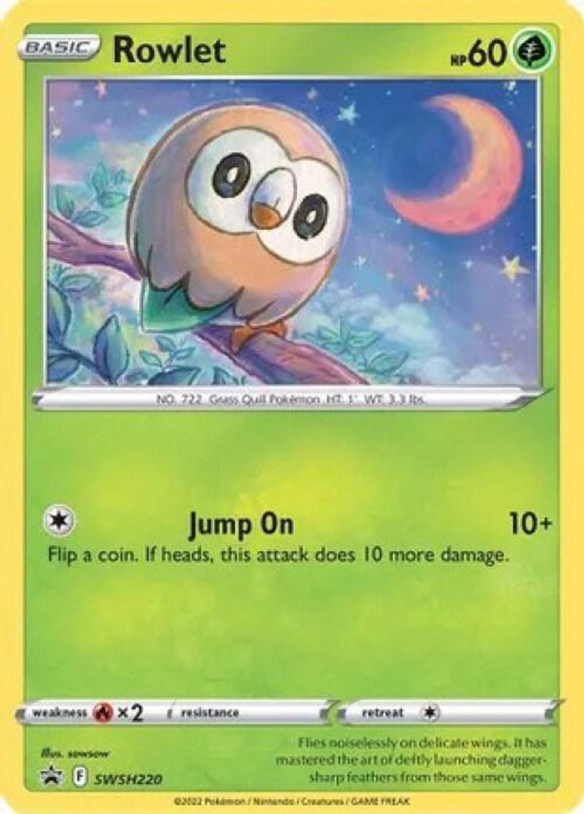 Rowlet - SWSH220 (Cosmos )