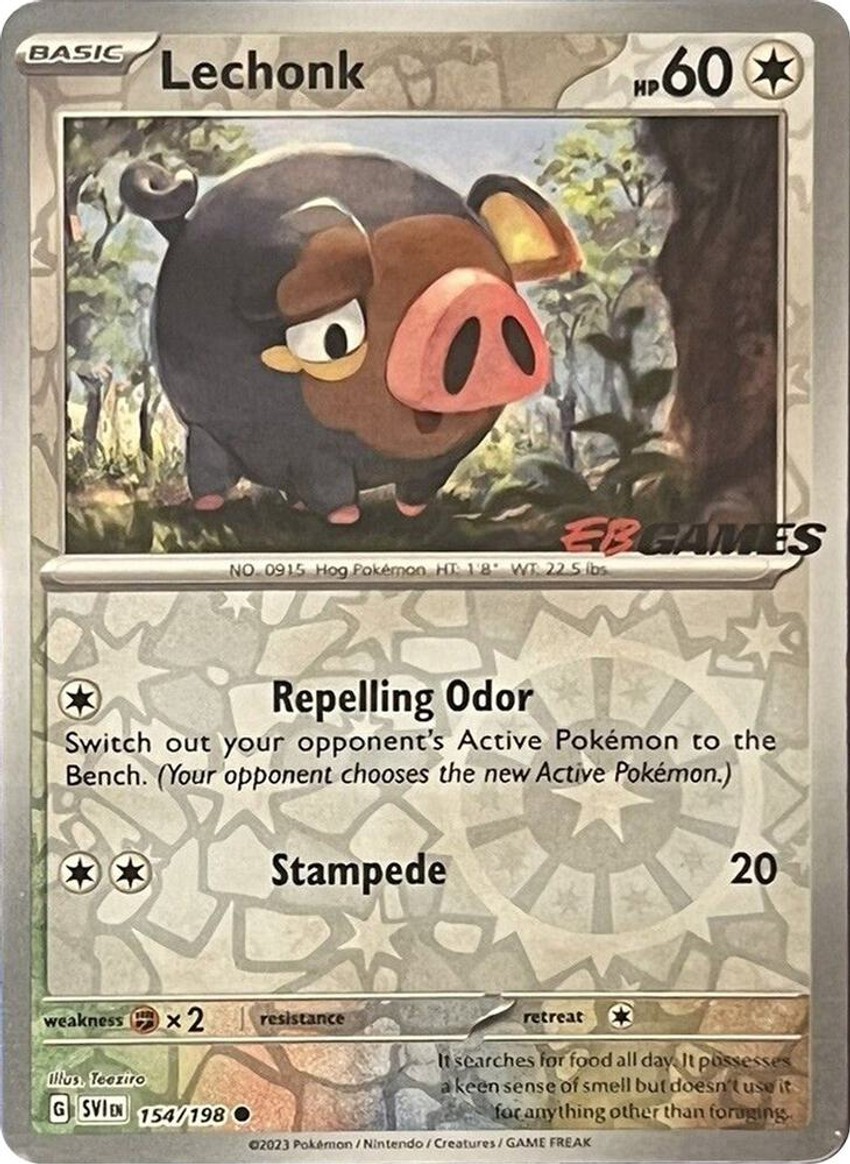 Lechonk - 154/198 (EB Games Promo)