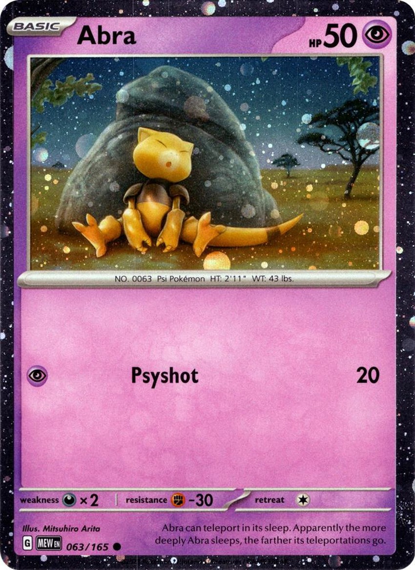Abra - 063/165 (Cosmos )
