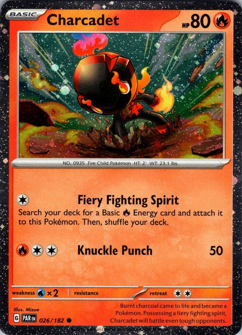 Charcadet - 026/182 (Cosmos Foil)