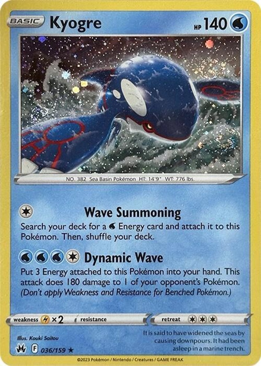 Kyogre - 036/159 (Pixel )