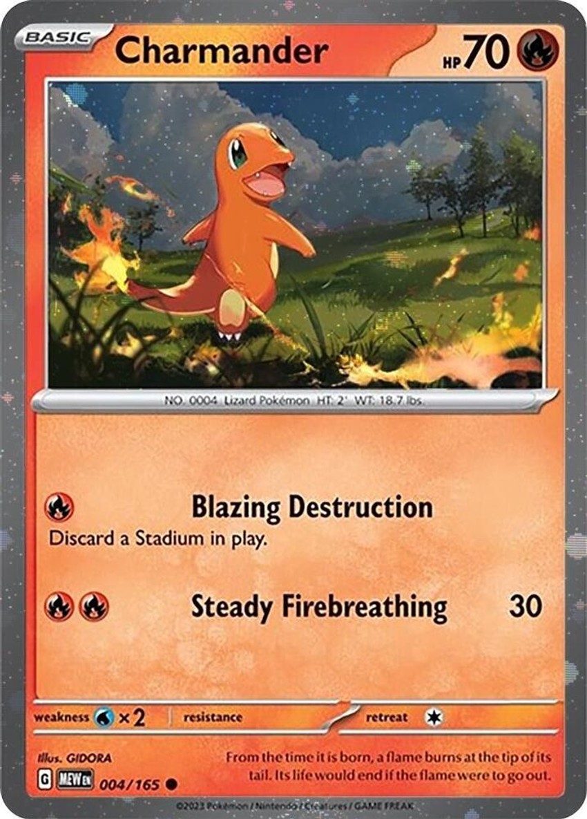 Charmander - 004/165 (Cosmos )
