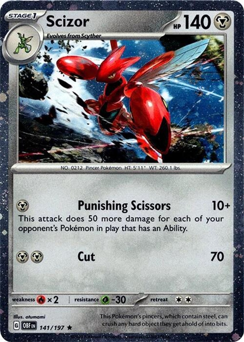 Scizor - 141/197 (Cosmos )