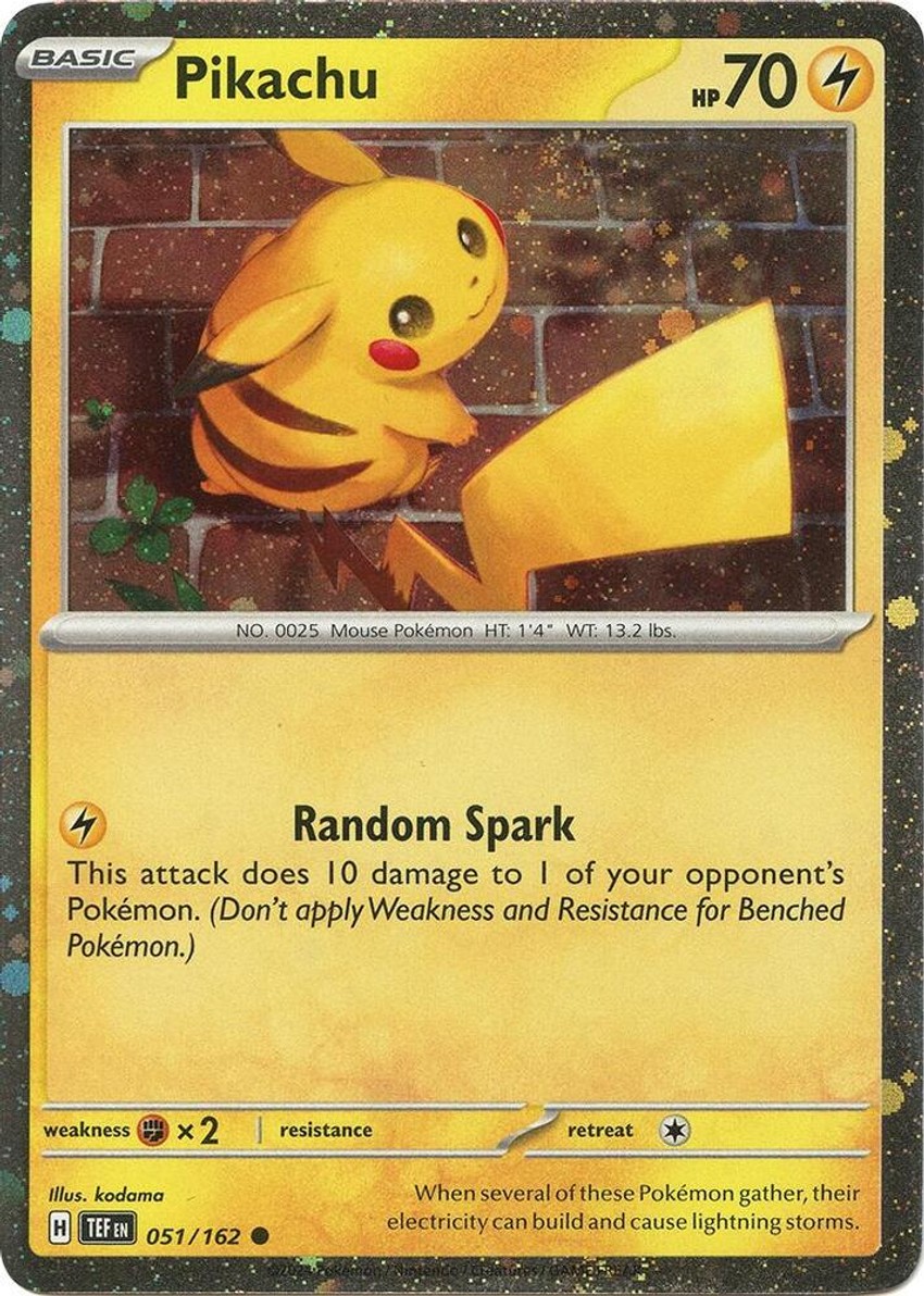 Pikachu - 051/162 (Cosmo )