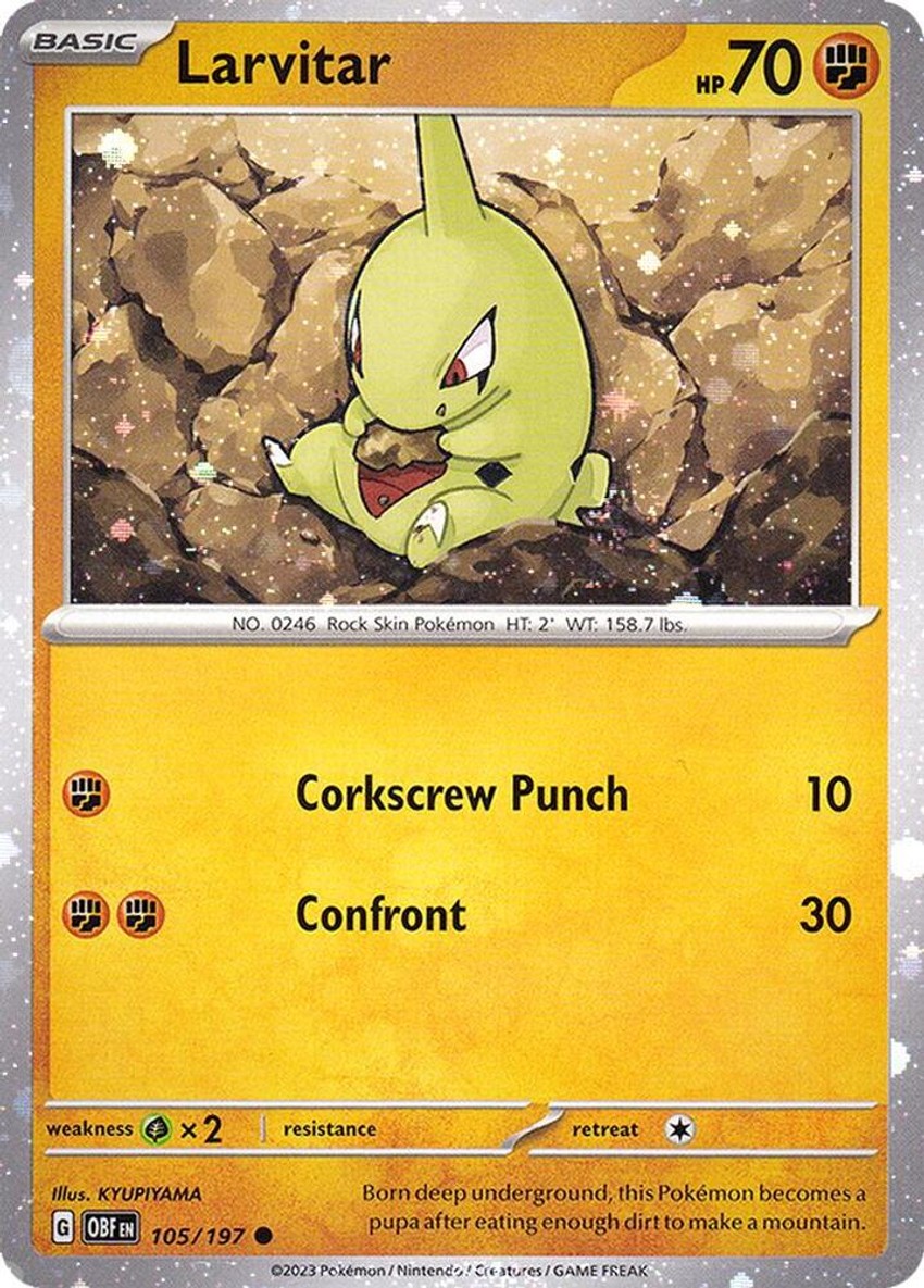 Larvitar - 105/197 (Cosmos )