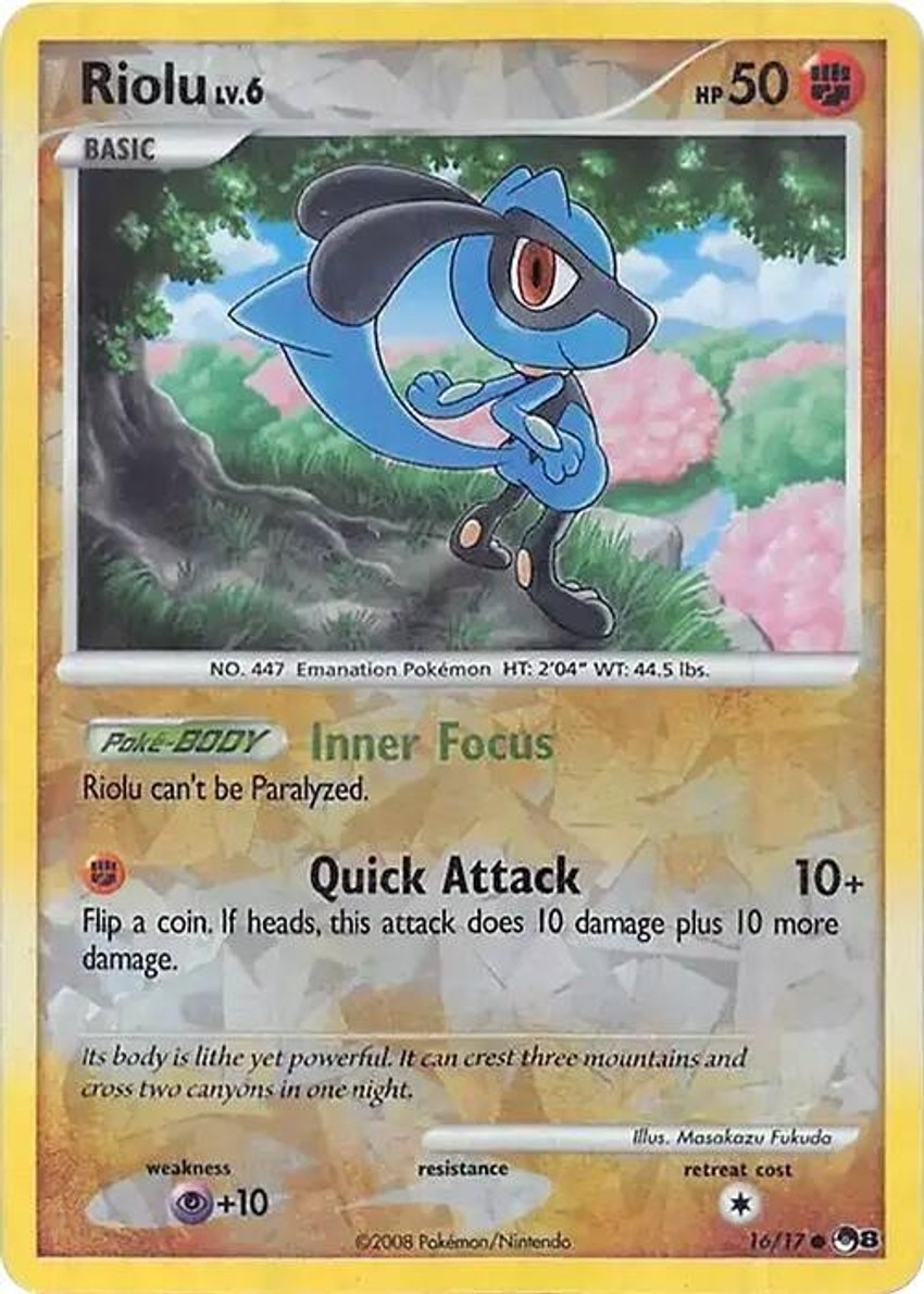Riolu (Cracked Ice )