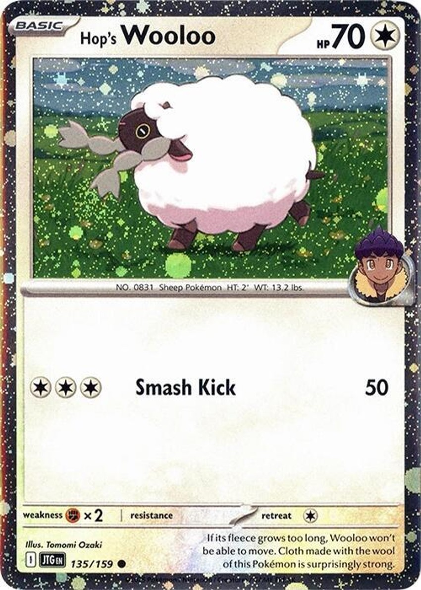 Hop's Wooloo - 135/159 (Cosmos )