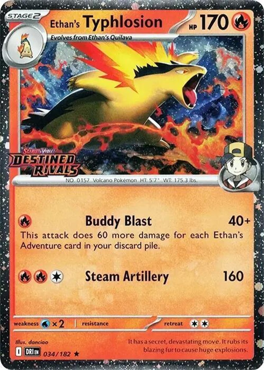 Ethan's Typhlosion (Prerelease)