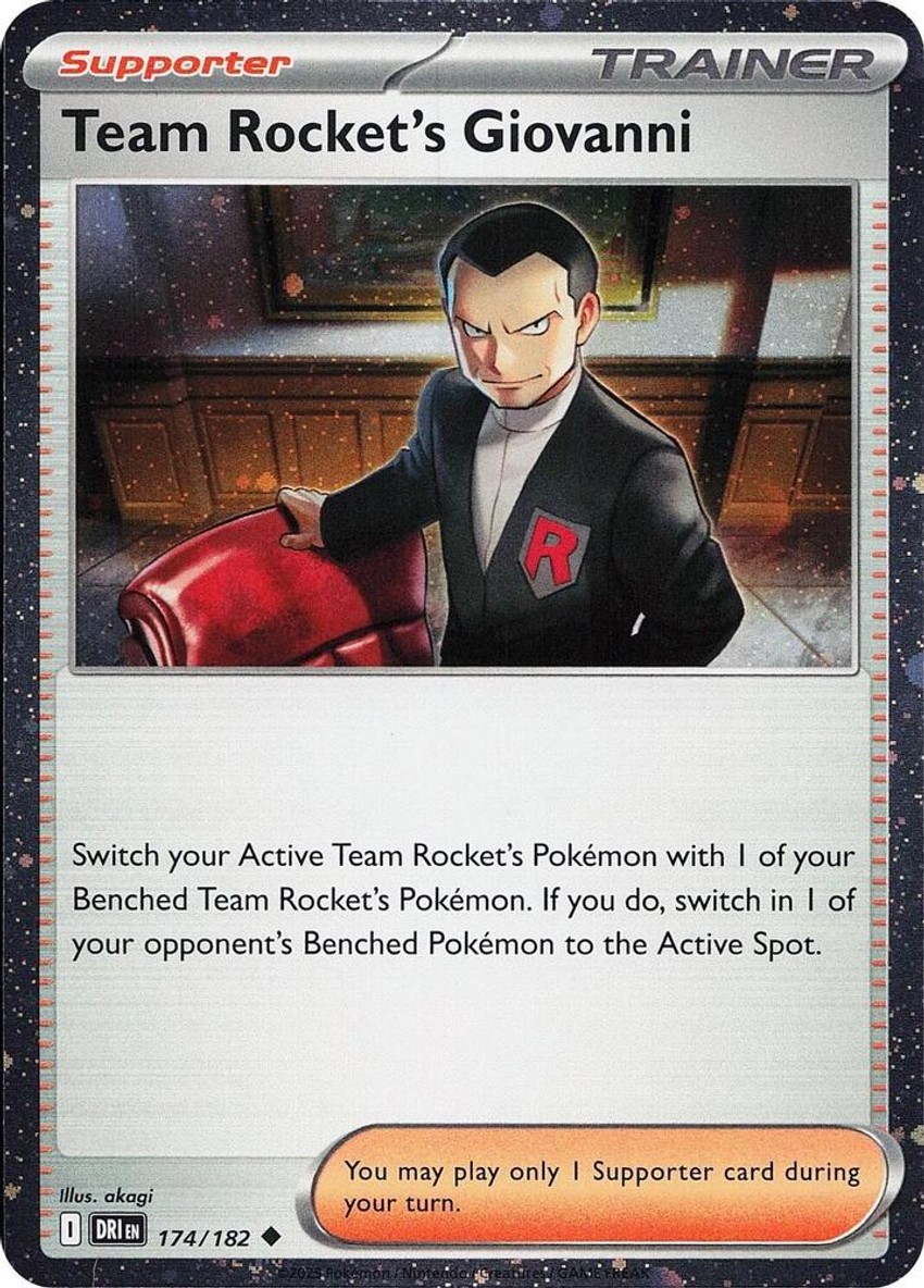 Team Rocket's Giovanni (Cosmos )