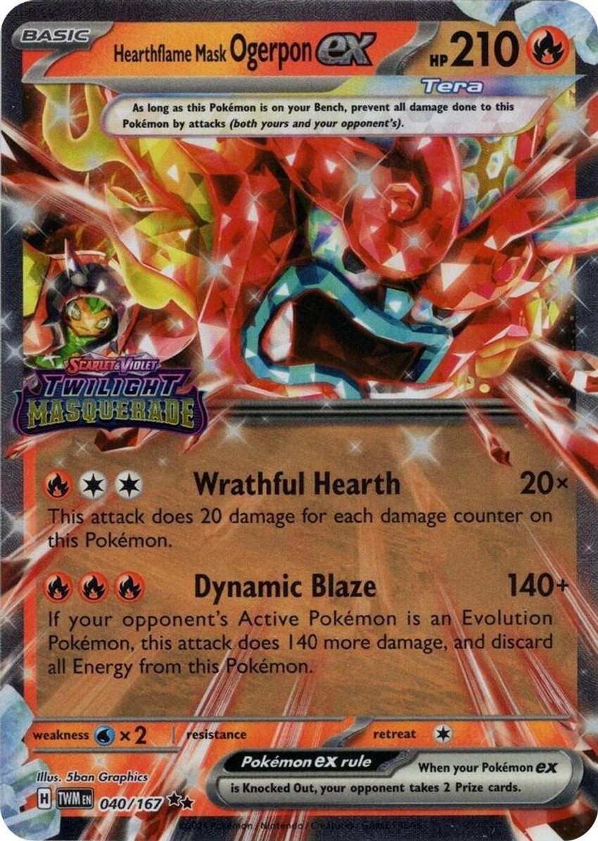 Hearthflame Mask 厄鬼椪 ex (Twilight Masquerade Stamp)