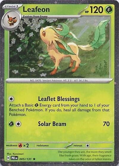 Leafeon - 005/131 (Cosmos )