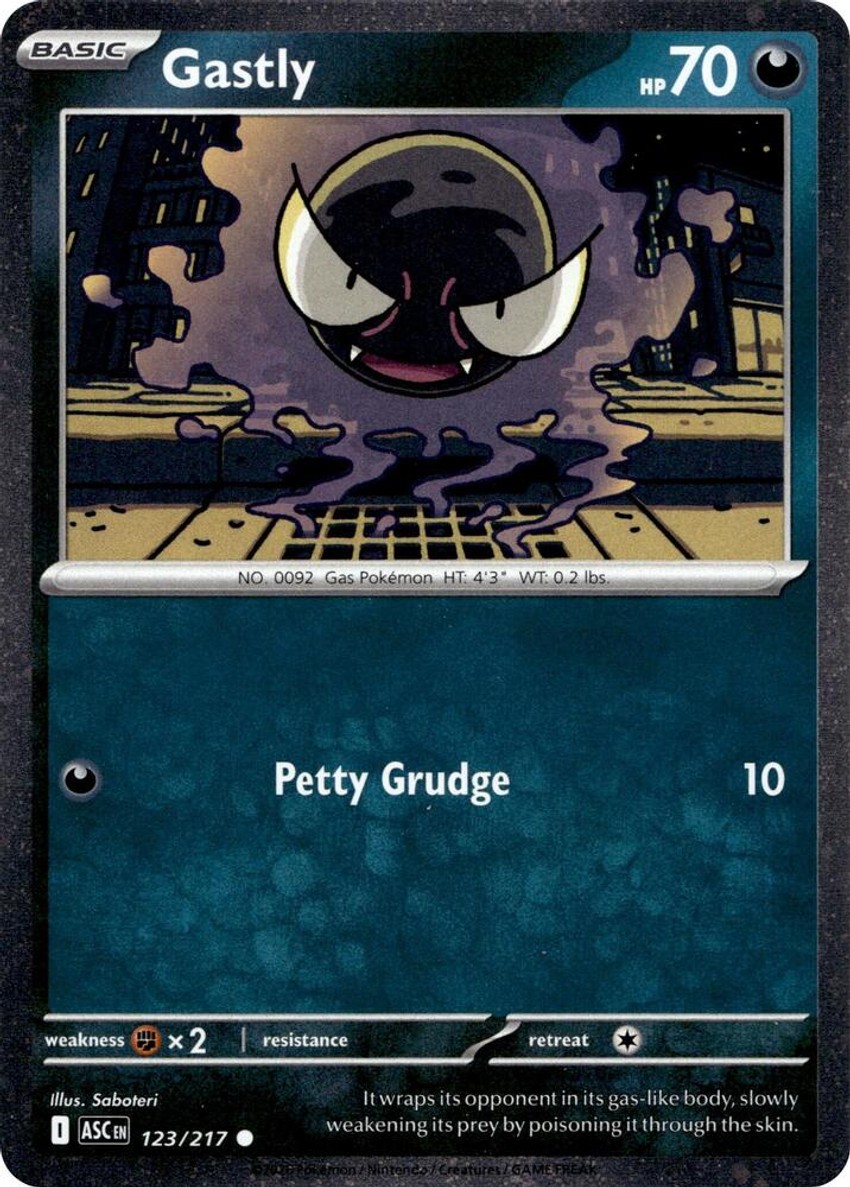 Gastly - 123/217 (Cosmos )